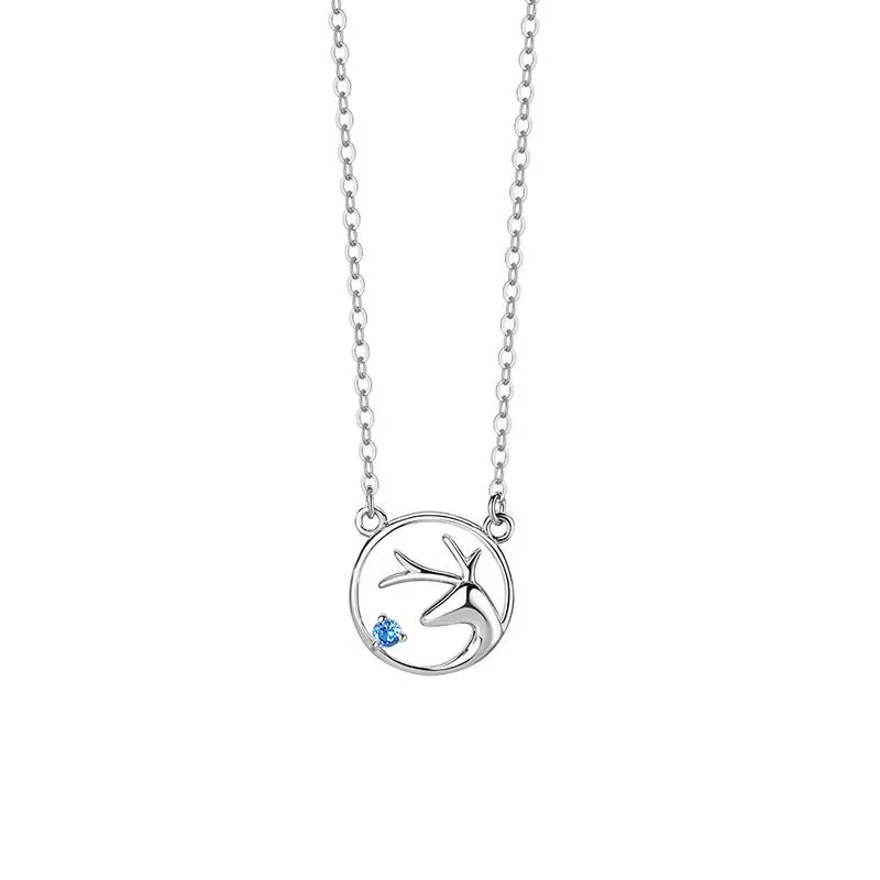 S925 Sterling Silver Crystal Shell Pearl Necklace Chain Pendant Jewelry Zircon 18K Gold Accessories For Women Girls Man Gifts