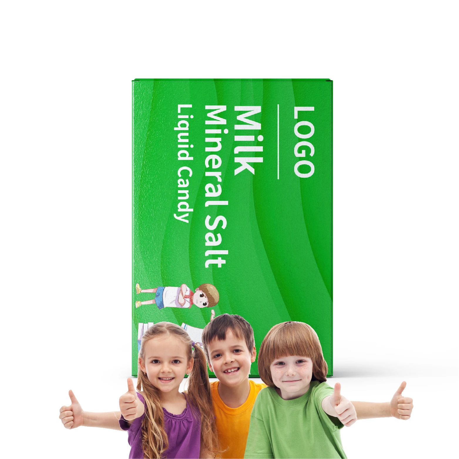 OEM High Quality Milk Mineral Salt Liquid Gummy Candy Bone and Growth Support Calcium Supplements Gummies