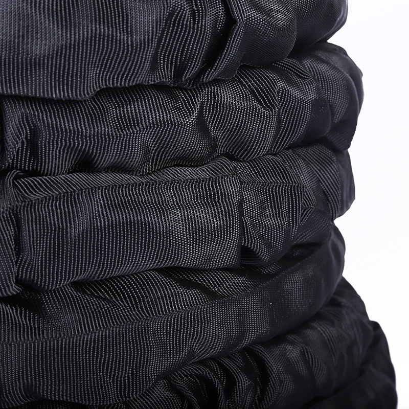 Wholesale Battle Rope Sleeve Black Battle Rope 38mm Battle Rope Fitness With Nylon Cover