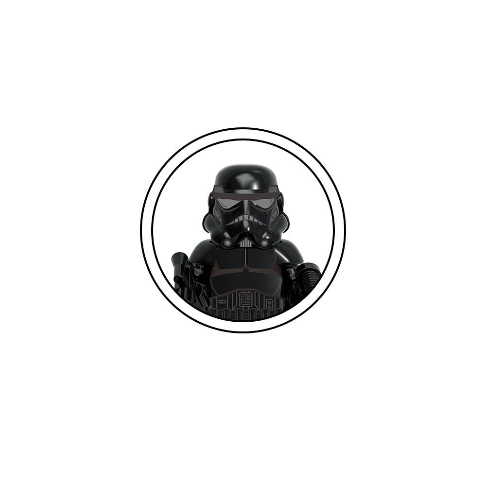 Shadow Clone Arc Trooper Fives Wolfpack Commander Cody Stromtrooper Space Wars Plastic Building Blocks Kids Toys Juguetes