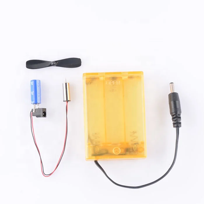 micro coreless dc Driving motor Drone Toy Power Set Accessories with Propeller and  battery box