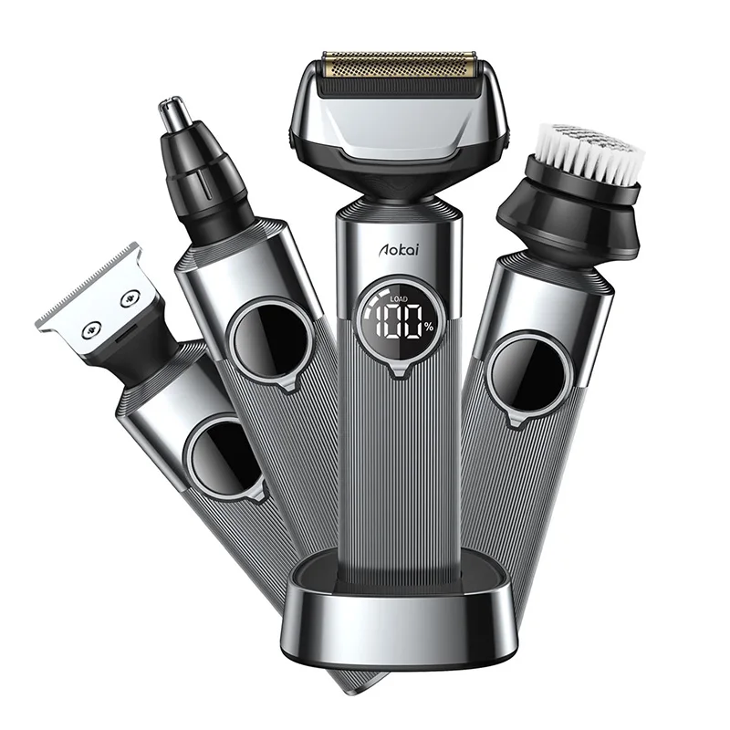 Electric Shaver For Men 5 In 1 One Blade Hybrid Electric Trimmer And Shaver Washable Portable Electric Shaver Electro Epilator