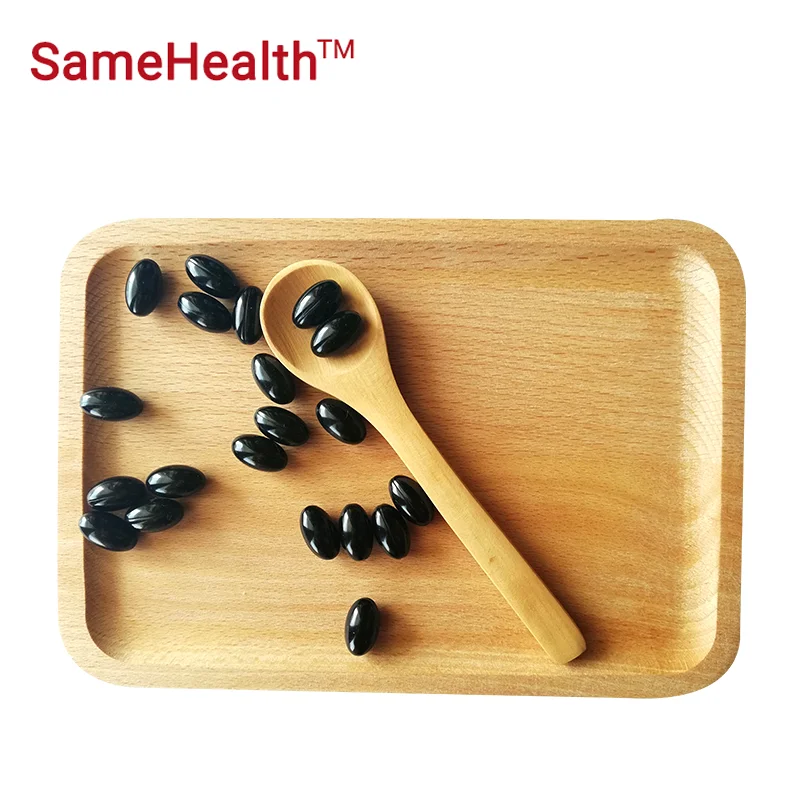 Добавка для повышения иммунитета, органическое черное масло семян кумина, нигерила посевная, 500 мг, поставщик капсул Softgel