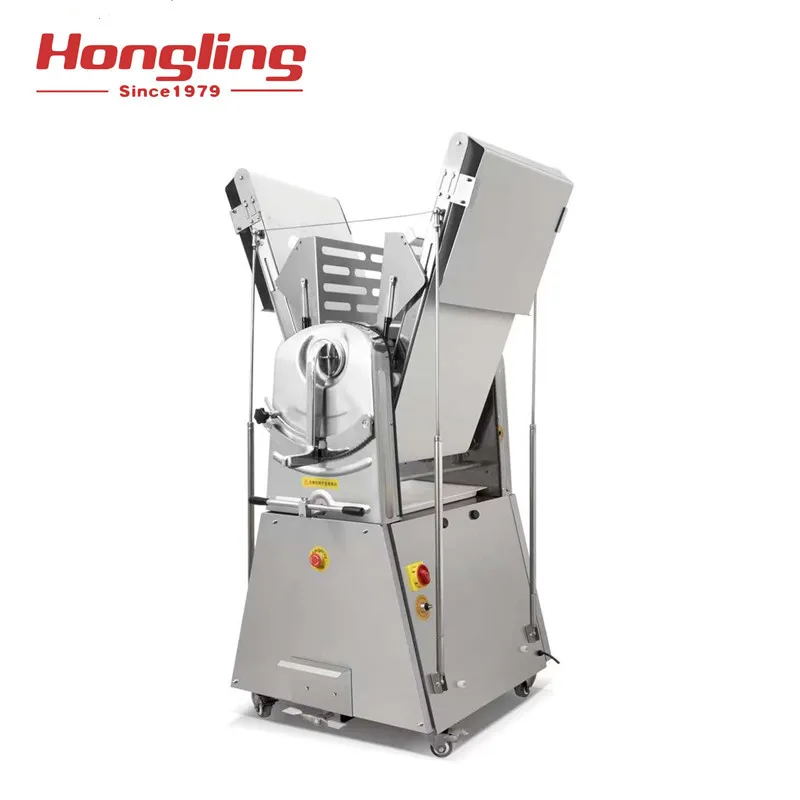 DS-520B stainless steel cheap price bakery croissant dough press electric dough sheeter for sale
