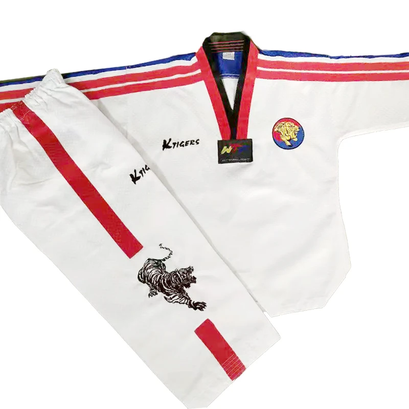 Professional Customization High Quality Martial Arts Itf Taekwondo Master Uniform