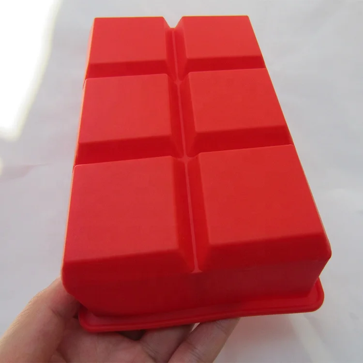 Лотки для льда большого размера, 6 кубиков льда, квадратные формы для виски и коктейлей, сохраняют напитки охлажденными