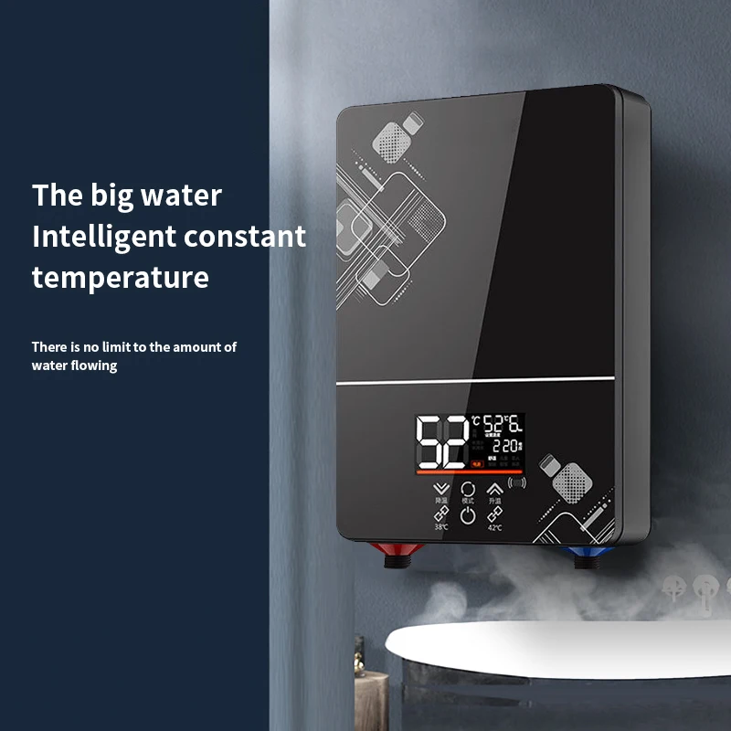 220V Ce Kitchen Bathroom Mini Tankless Geyser Bathroom Hot Instant Electric Water Heater Calentadores De Agua For Shower