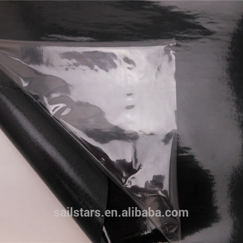 3Layers Gloss Black Vinyl wrap car Hood,Roof,Truck Wrap