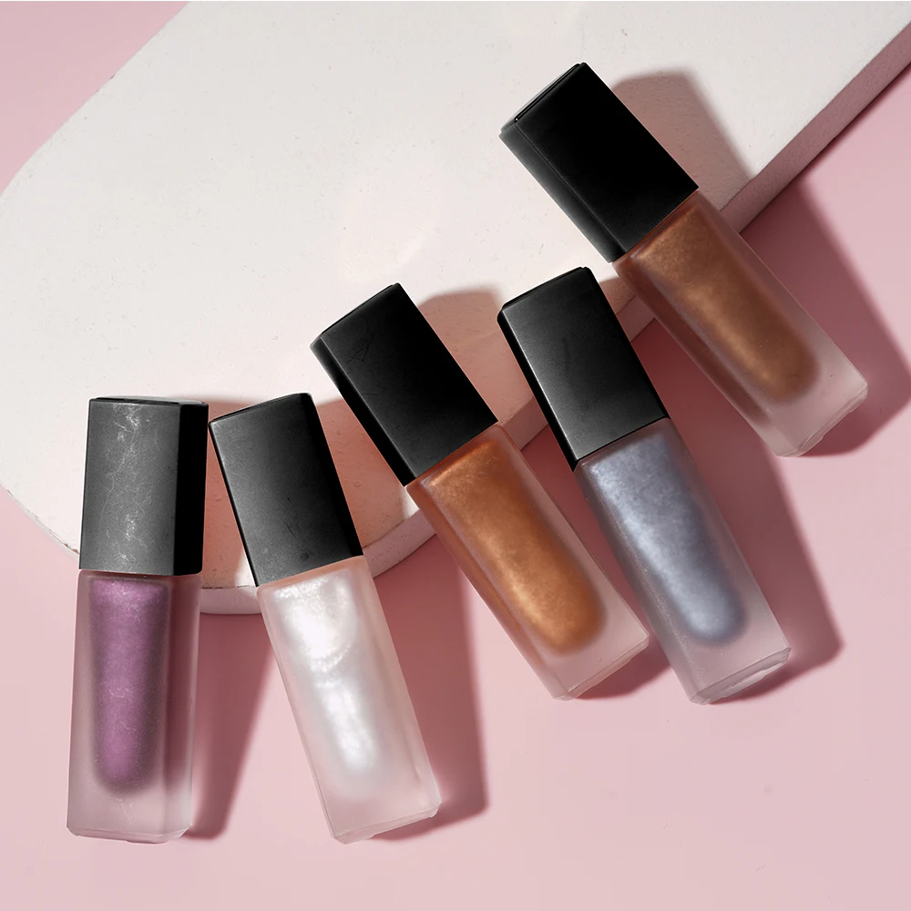 Liquid Glitter Eye Shadow For Eyes  Long Wear Metallic Matt  Eyeshadow  Makeup Pigmented Eye Shadow with Custom Private Label