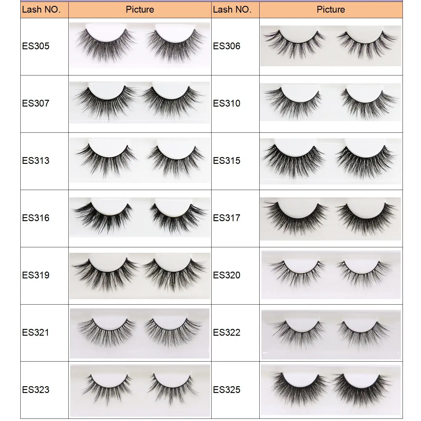 Light Weight Strip Eyelash Private Label Packaging Wispy Style Soft 3D Faux Mink Eyelashes