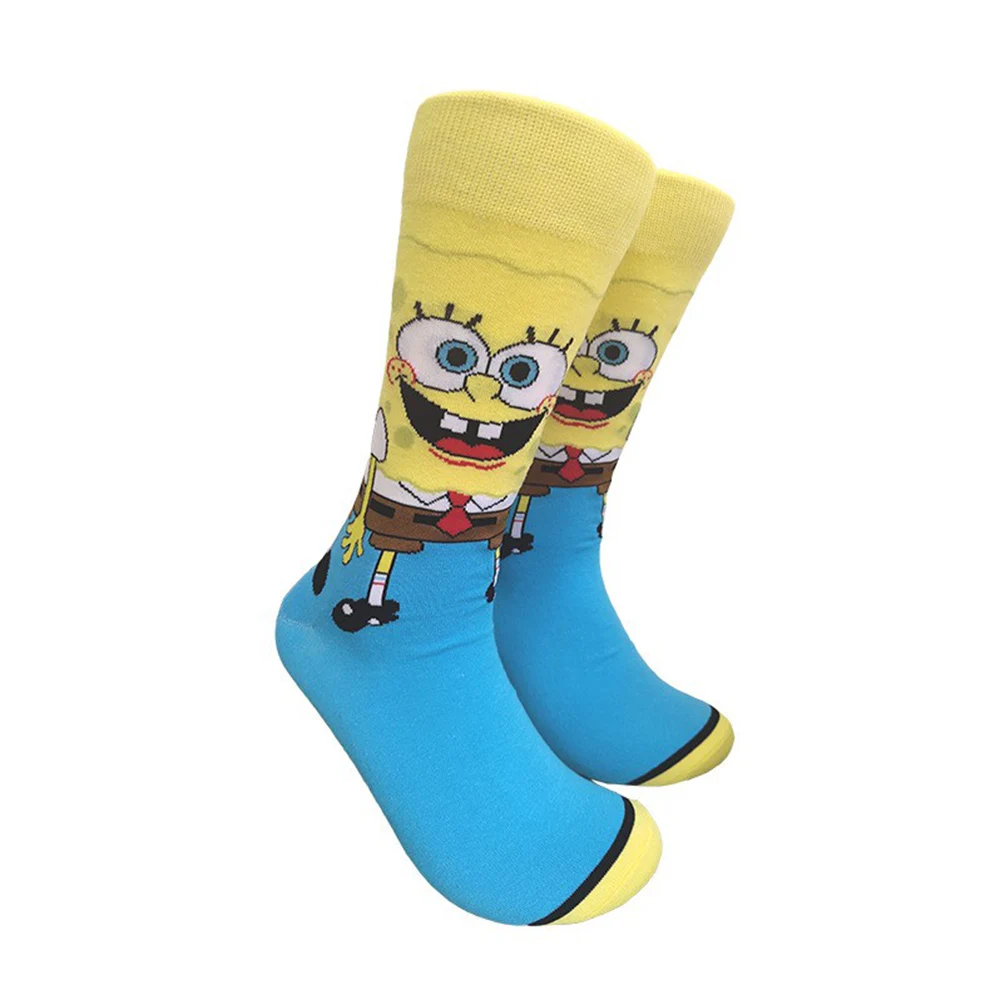 2024 Personality Cotton Fashion Calcetines Animated Stockings Crew Cartoon Sock New Anime Socks Men Women Funny Tube Socks