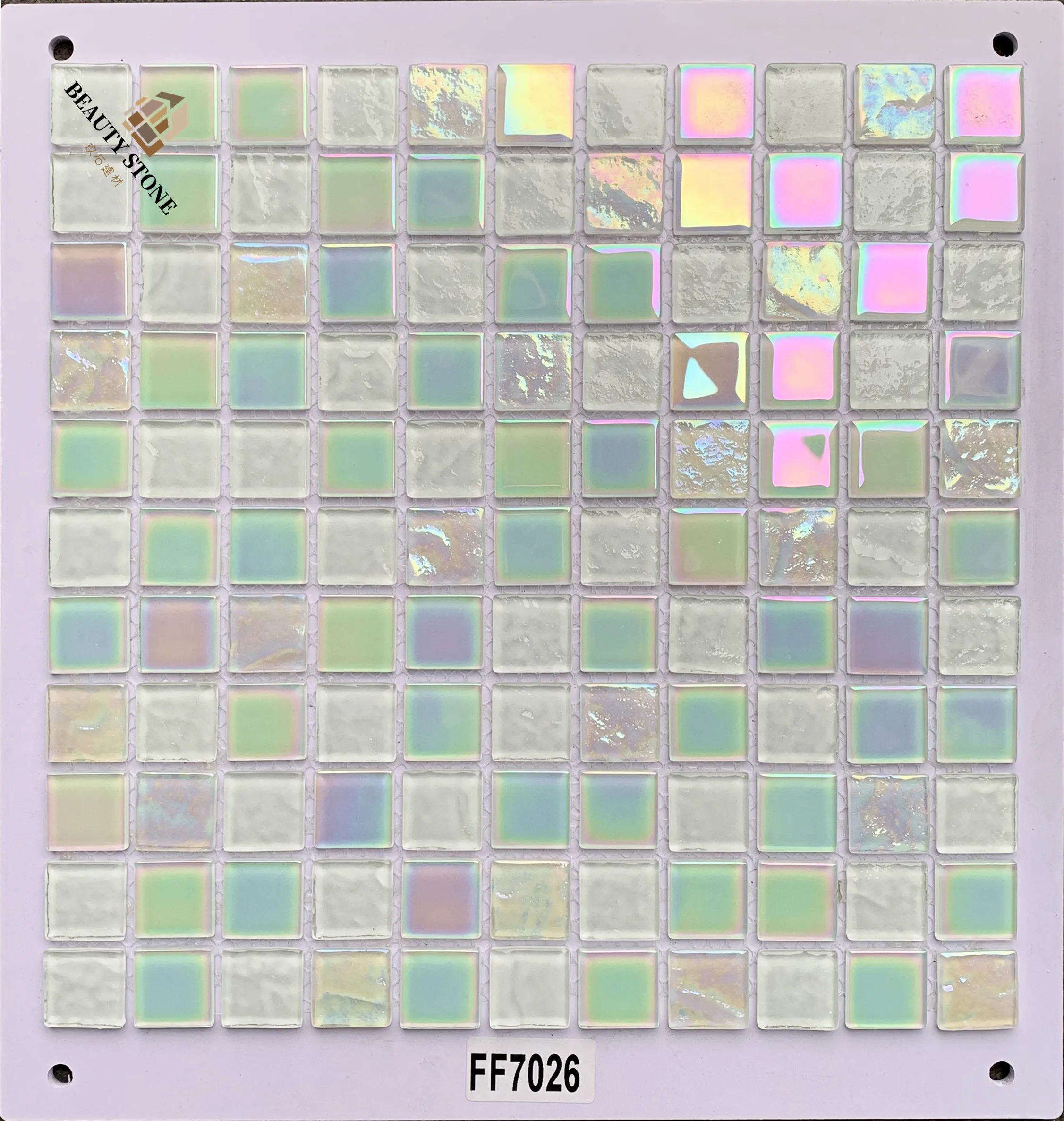 48X48MM swimming pool blue color mosaic tiles