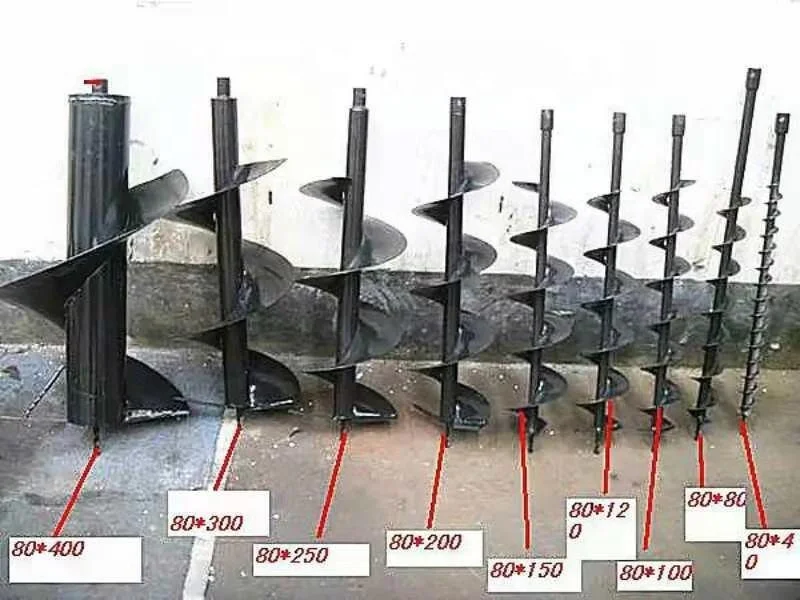 Hand push garden tree planting Digging Machine Earth Auger Ground drill for sale