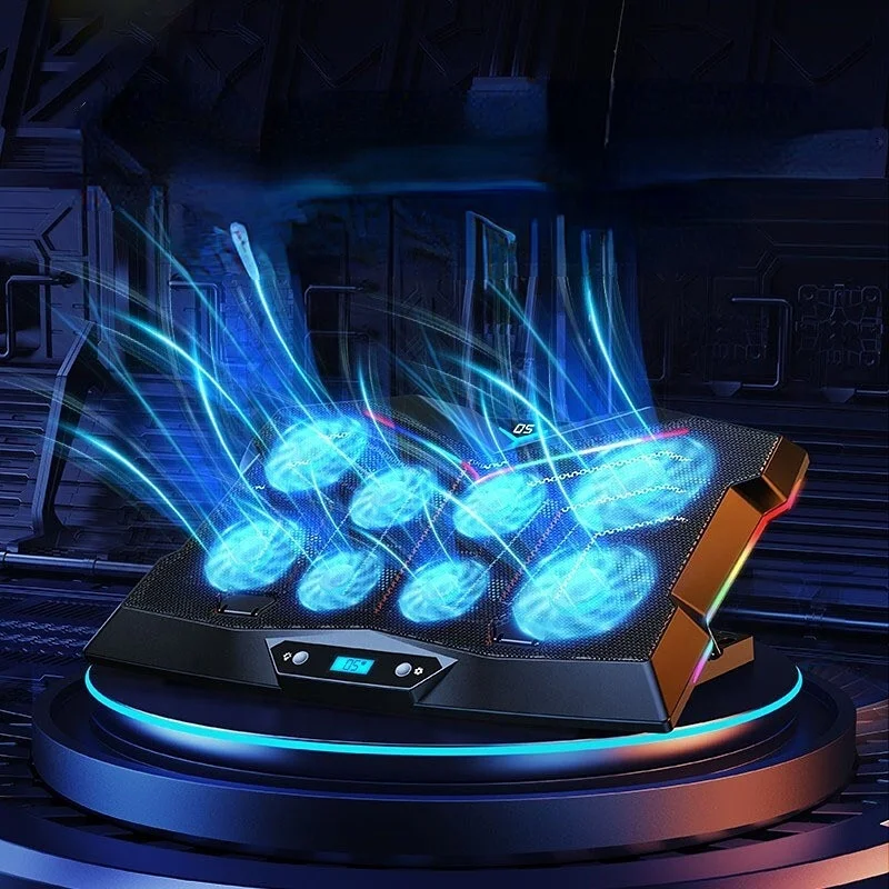 Wholesale 17 inch adjustable desktop tablet laptop notebook cooling laptop stand adjustable cooling pad with cooling fan