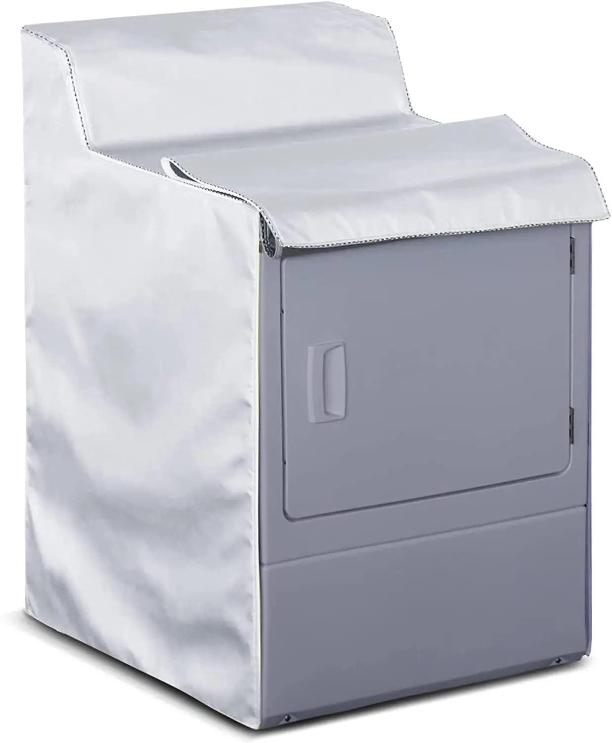 Waterproof Dryer W27*D26*H43in silver Washing machine accessories Machine Washer Dryer Washing Machine Cover