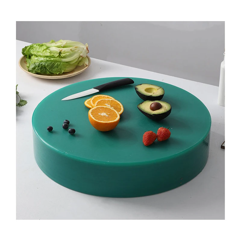 PE Thick Round Cutting Board Knife Plastic Board Sterilizer with Stand Cutting Board Customizable Sustainable Chopping Blocks