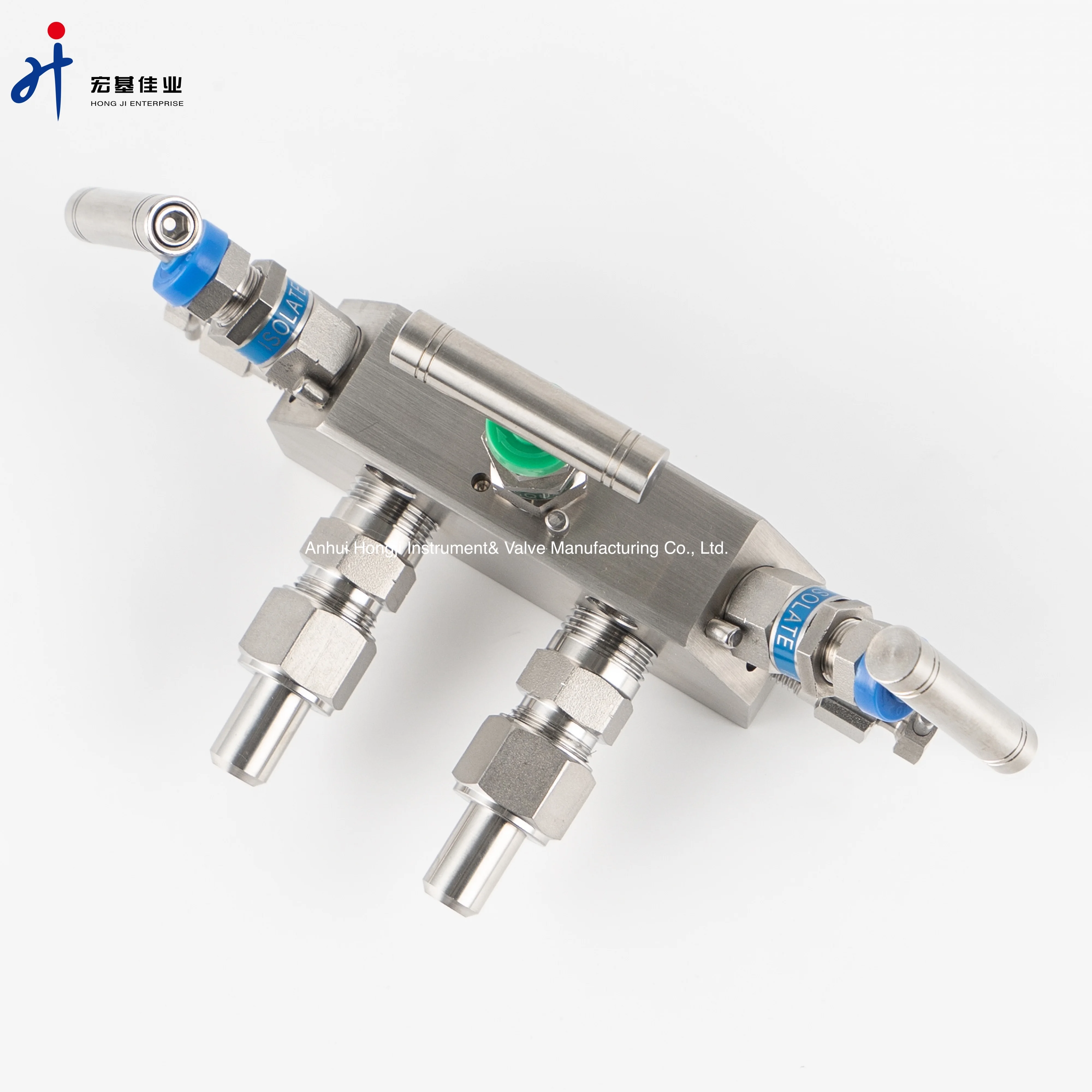 Stainless Steel 316 Coplana Stainless Steel 3-Valve Manifolds 6000psi for Rosemount Transmitter