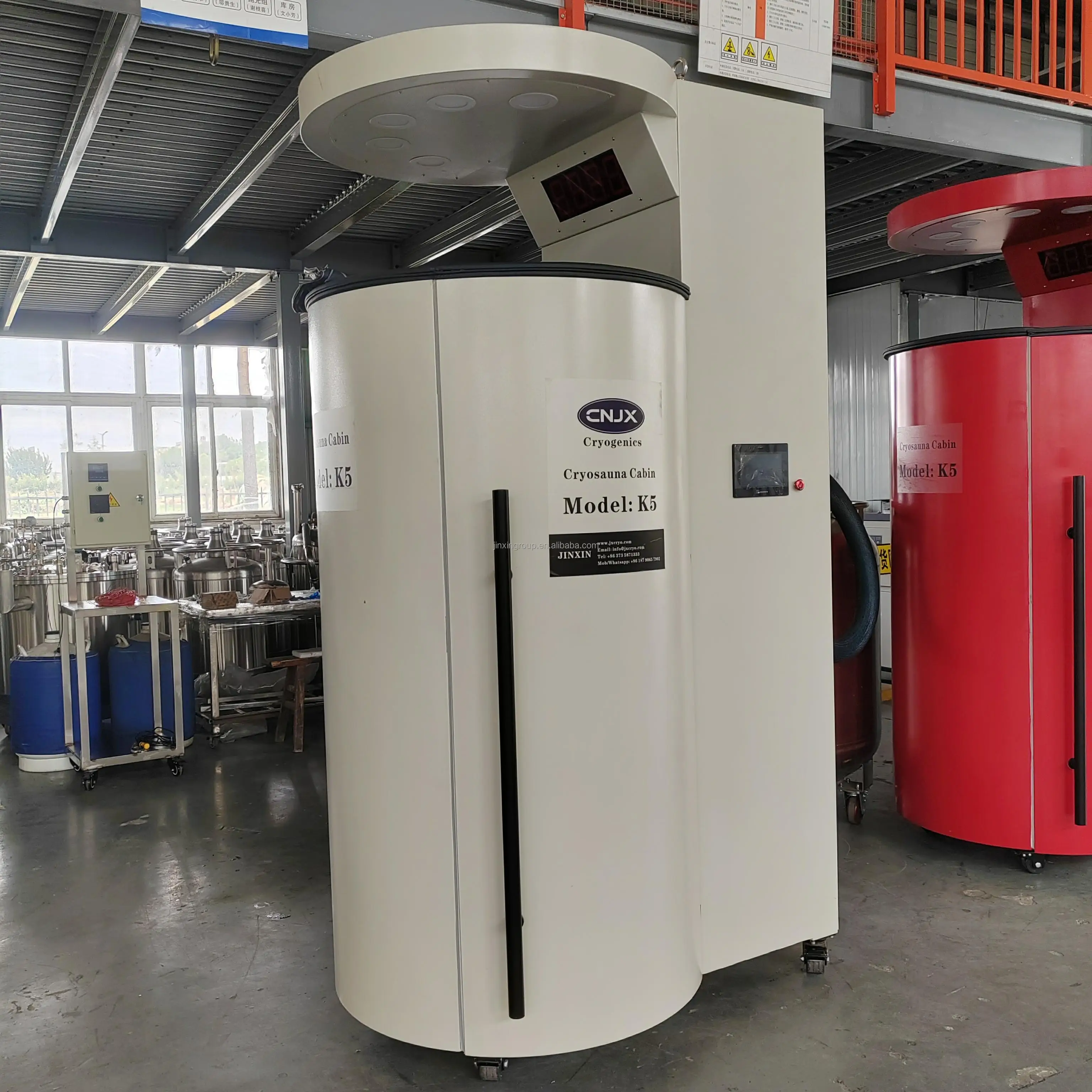 Cryosauna Whole Body Cryotherapy Cryosauna Chamber for Elite Hotels