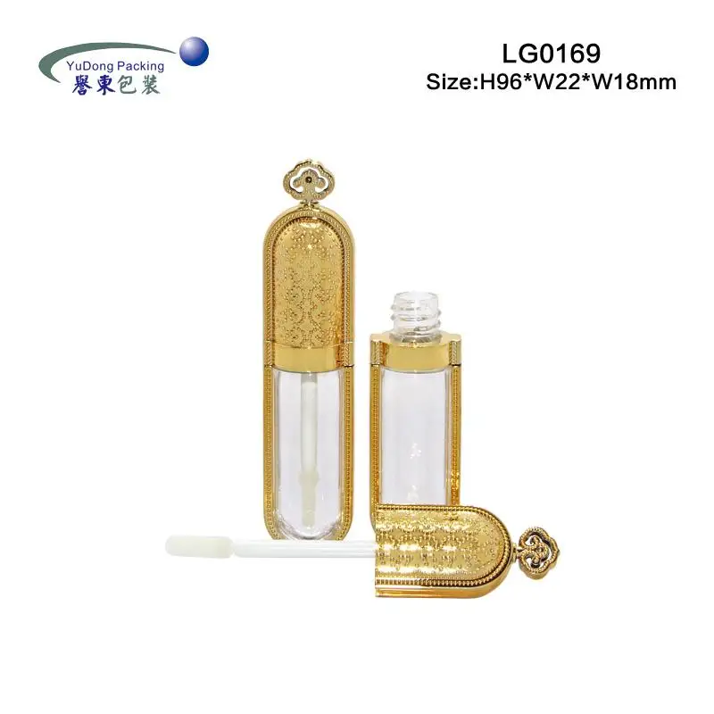 
Unique Fancy Empty Crown Pink Lip Gloss Tube With Custom Packaging Cosmetic Private Lable Lip Gloss Containers Wands 