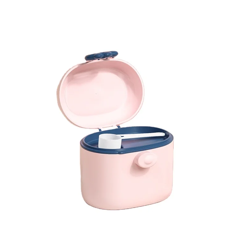 2023 Milk Storage Infants Portable Milk Powder Dispenser Food Container Feeding sub-packaging box snack box baby milk jar