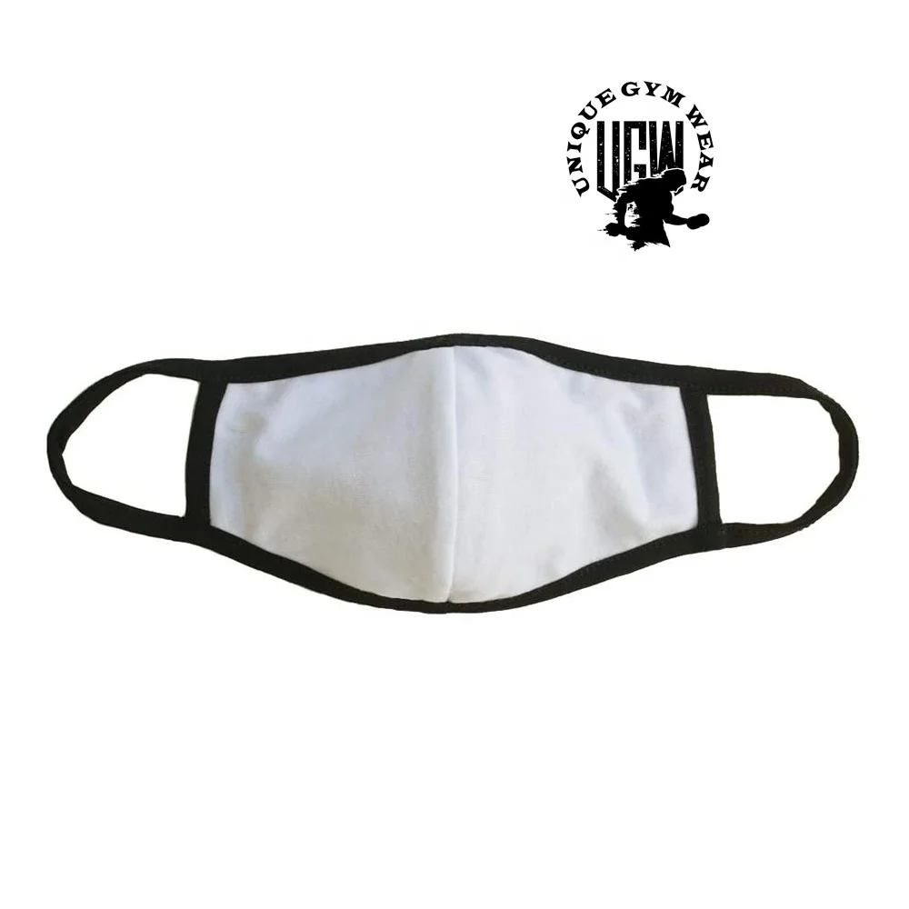 Factory Price Reusable 100% Cotton Fabric Face Cover Nose Warmer Mouth Muffle Anti Pollution Dust