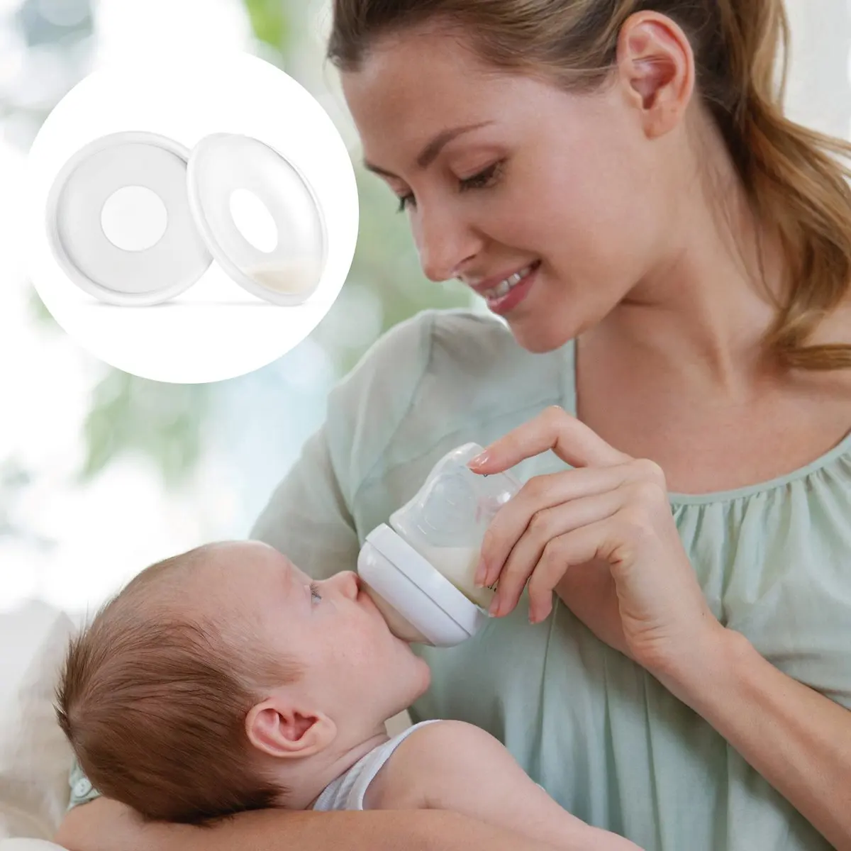 Soft Breast Shells Breastfeeding Cups Protect Nipples Pregnant Women Breastmilk Manual Milk Collector