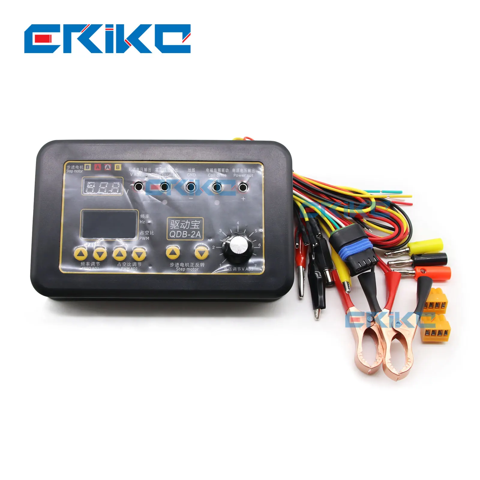 QDB-2A Detector Drive Treasure Tester Automobile Coil Injector Solenoid Valve Idling Stepper Motor Instrument Fault for QDB-2A