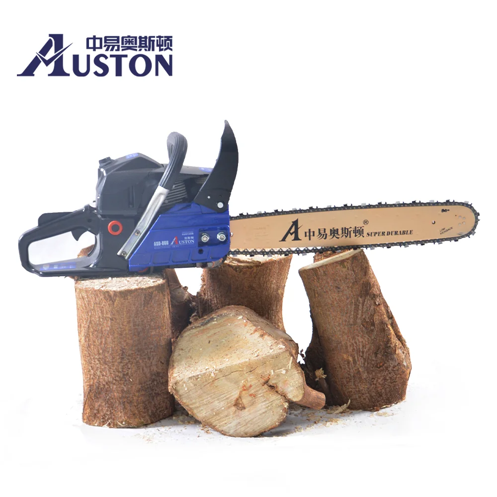 Big Power Petrol 72 cc Gas Chainsaw Big Log Chain Saw Cutting Machine