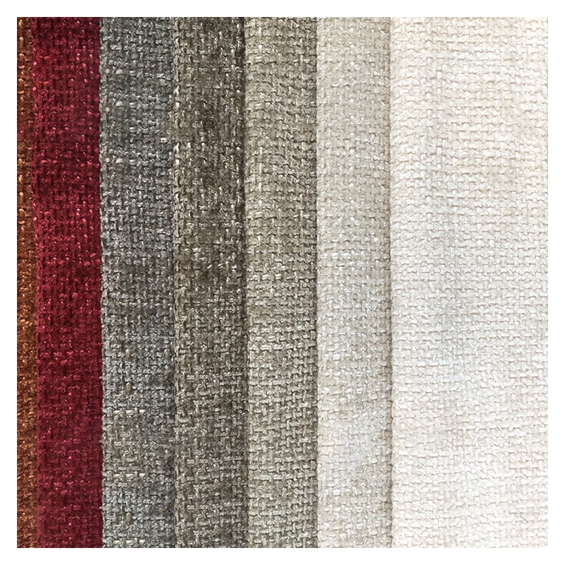 Wholesale Yarn Dyed Decorative Soft Sofa Upholstery Fabric With Chenille For Furniture