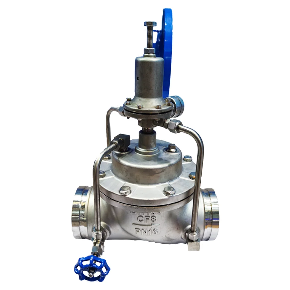 200X Ductile Iron Water Pressure Control Valve Manual  Water Ductile Iron  Standard Control Pressure Relief Flow Control Valve