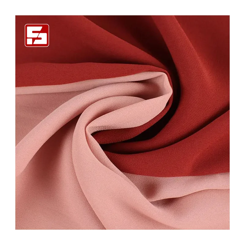 100% polyester toyobo fabric arab thobe crepe chiffon woven habijabi fabrics for clothing women