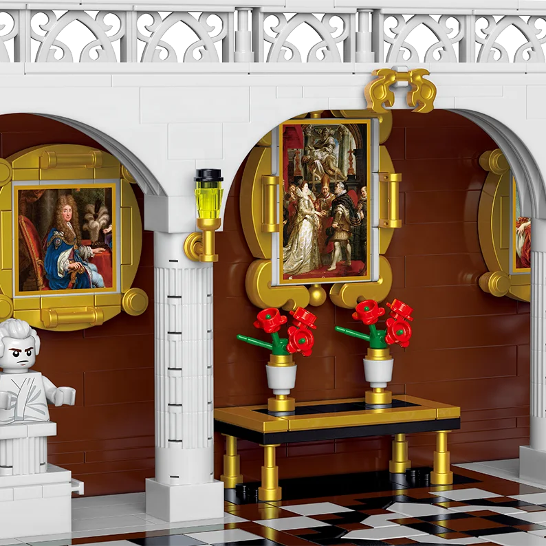 BaKa 33213 Streetview Notre Dame Cathedral in Paris Bricks Architecture Model Toys Building Blocks Sets Gifts Toys For Kids