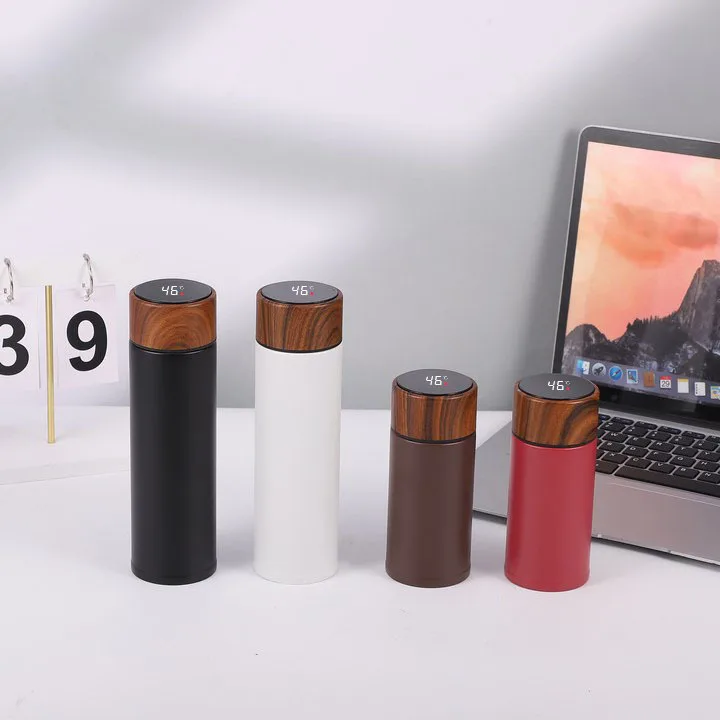 220ML Termo Smart LED Temperature Display Metal Insulation Water Bottles Stainless Steel Intelligent Vacuum Flask