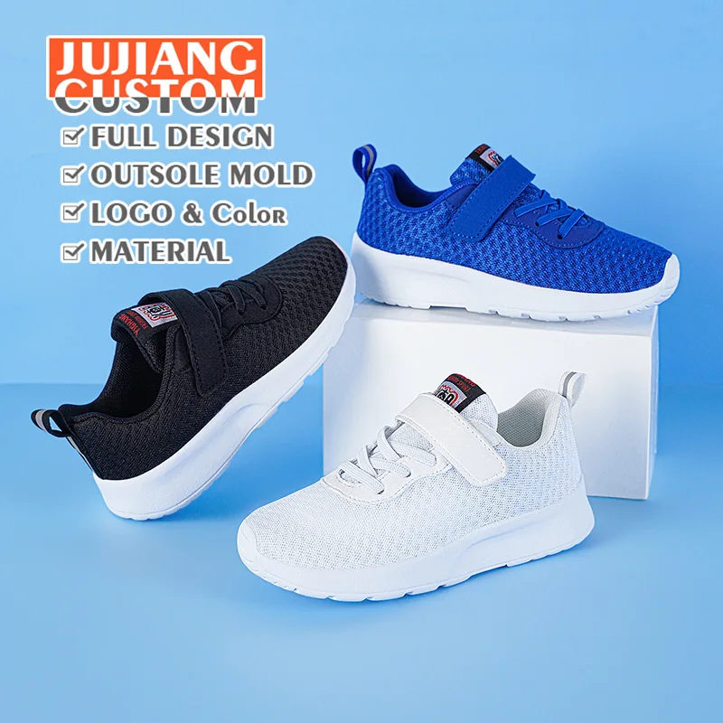Kids Running Shoes Boys Basket Sneakers Breathable Summer Outdoor Sport Trainers Shoes Children Walking Shoes For Girls Footwear