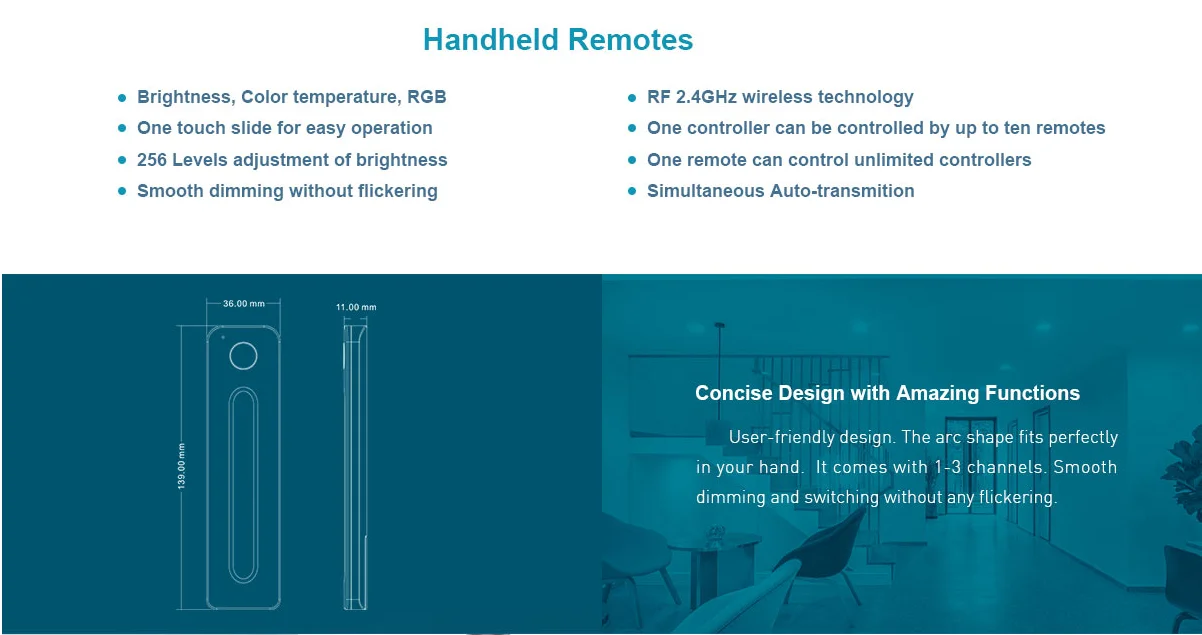 R13 LED Remote Controller