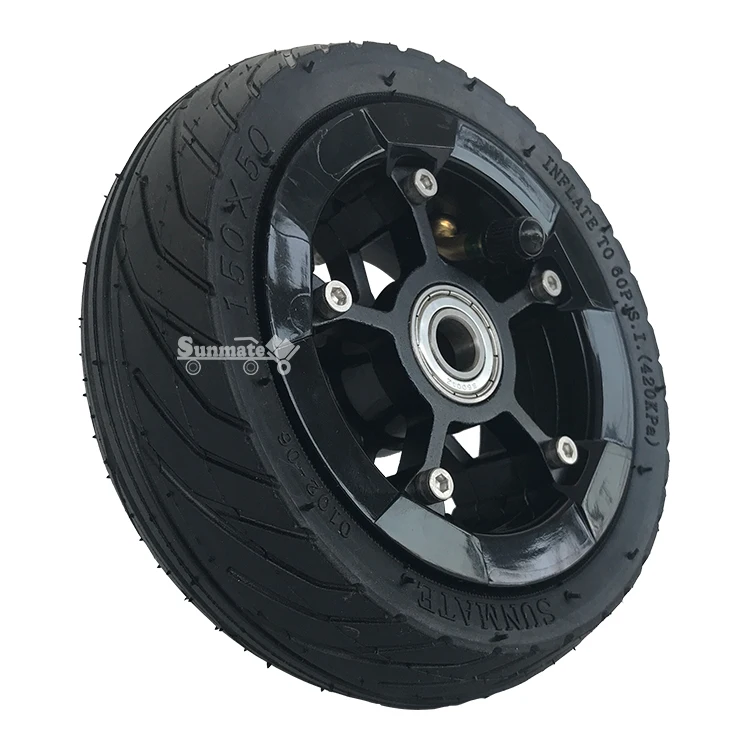 200x50  Rim hub bearing Electric Skateboard without tyre or tube