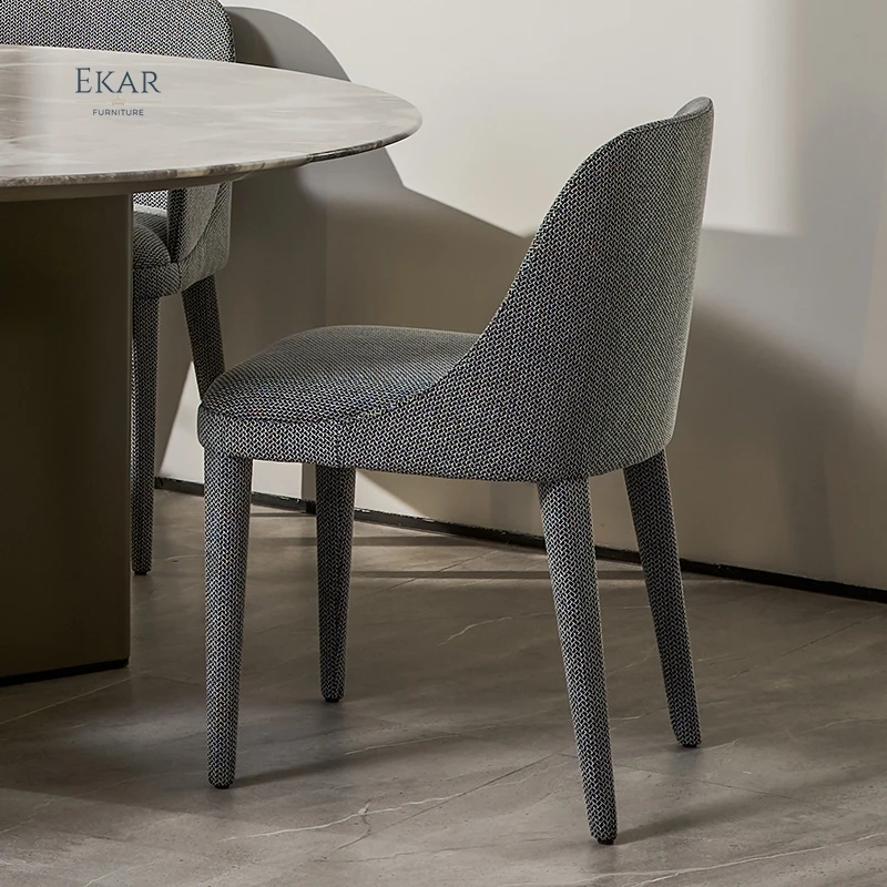 Ekar Furniture Designer Choice high quality Minimalist Design Armless Modern Dining Chair For Hotel Home coffee shop