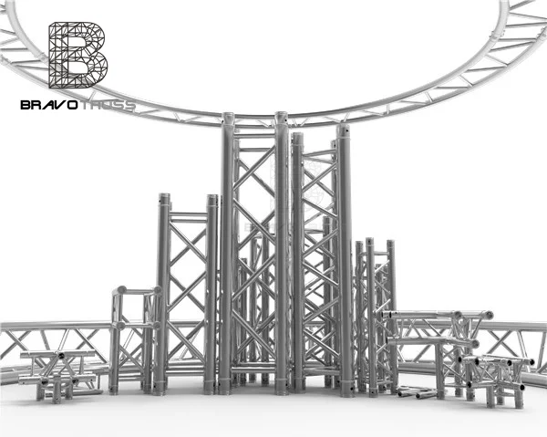 cheap Top quality 290mm aluminum frame truss structure/Event Aluminum Spigot/Bolt Truss