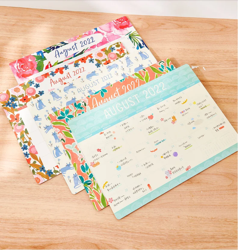 Custom Large Creative Desktop Calendar planner 2022-2023