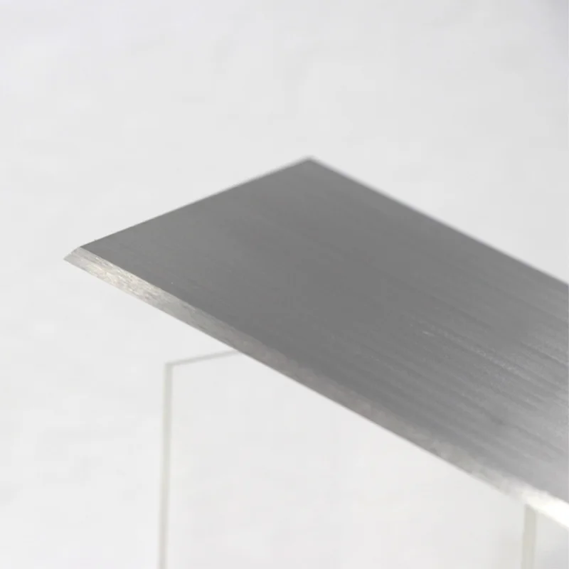 Passion OEM/ODM cuchilla del cortador tungsten carbide 420*100*1.5 mm tobacco cutting knife thin blade