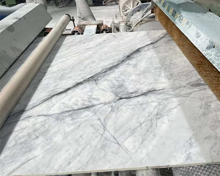 Italy Style Milas Lilac Himalayas White Marble Slab For Interior Bathroom Living Room Floor And Wall Feature Wall