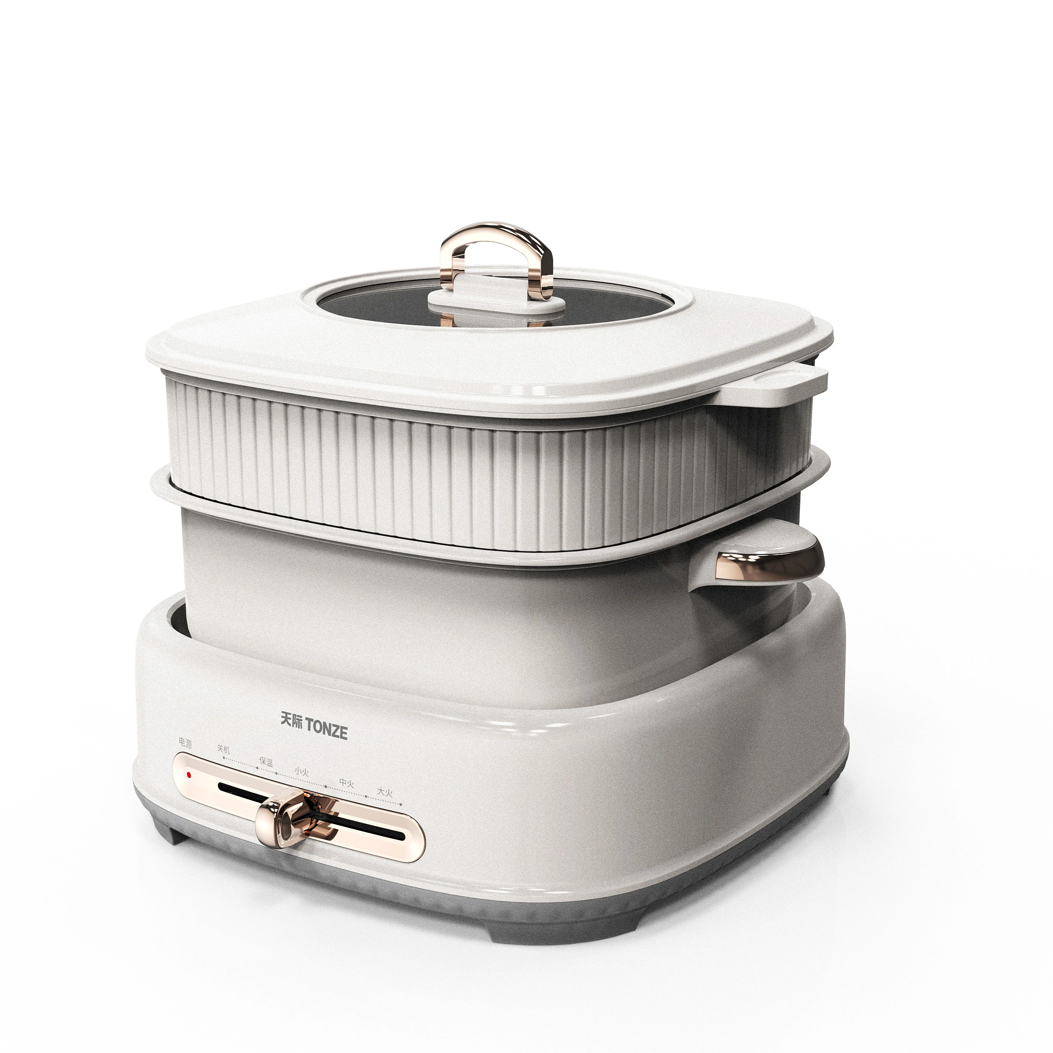 Factory Directly Egg Boiler Home Use Multipurpse Cooker With Basket 8 Eggs Capacity Electric Egg Steamer With Automatic Shut Off