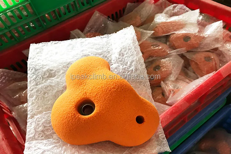 
sturdy construction rock climbing holds 