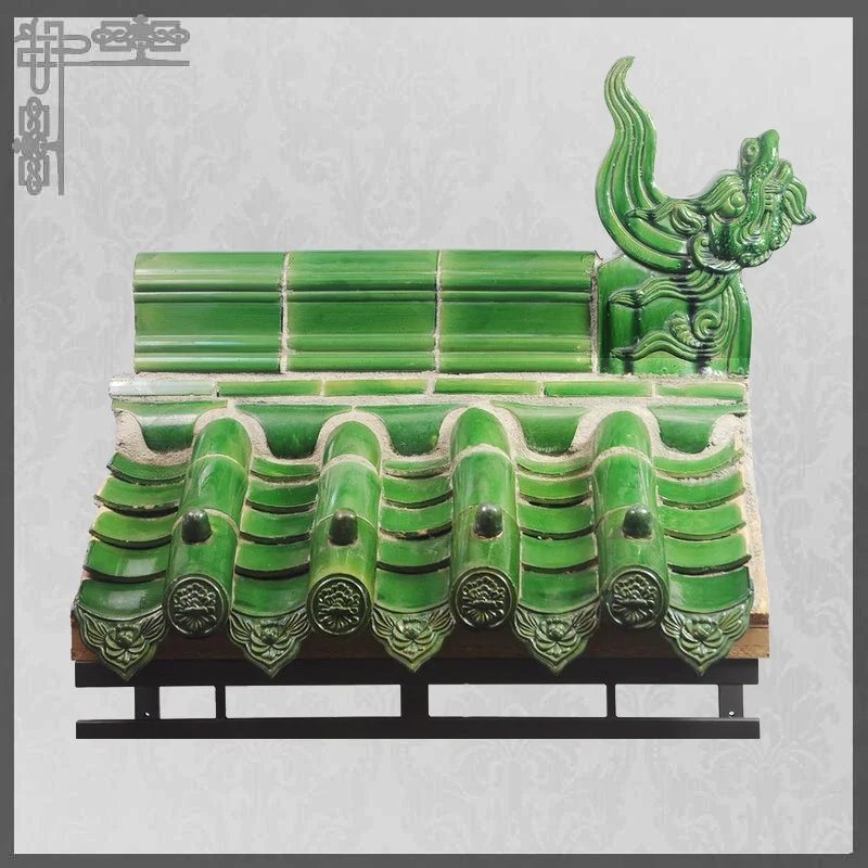 Asian style ancient chinese traditional roof tiles clay