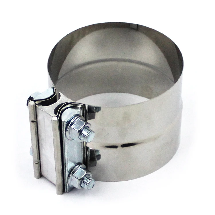 Stainless Steel Preformed Lap Joint Band Clamp for Engine Pipes & Mufflers