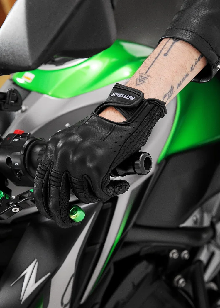 Оптовая продажа, удобные мотоциклетные черные перчатки для езды на мотоцикле с возможностью нанесения логотипа на заказ