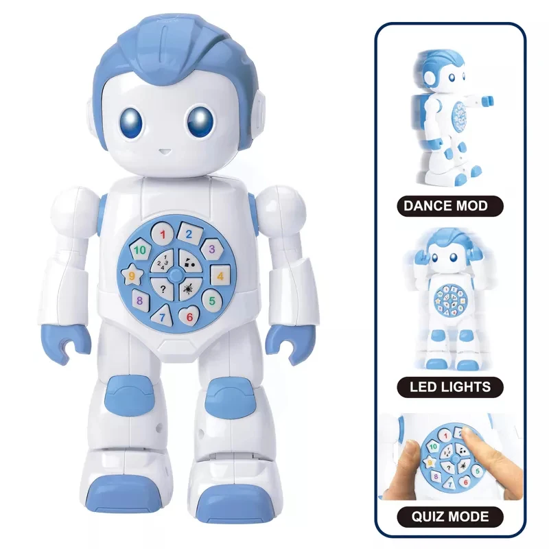 Kids Education Toys Robot Toy Smart Dancing Robot With Light Music