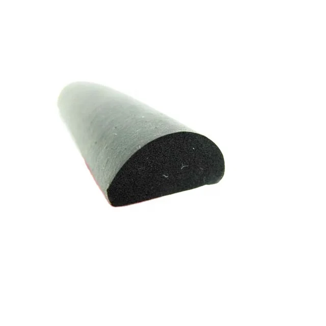 D shape rubber bathtub sealing strip