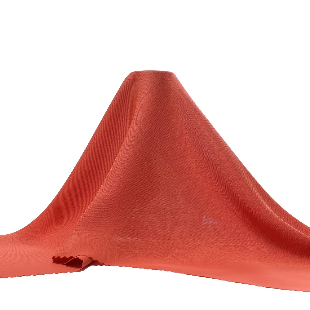 Высококачественная юбка, ткань 50D * 75D, Мягкая атласная ткань, 100% полиэстер, Двухсторонняя Атласная Ткань