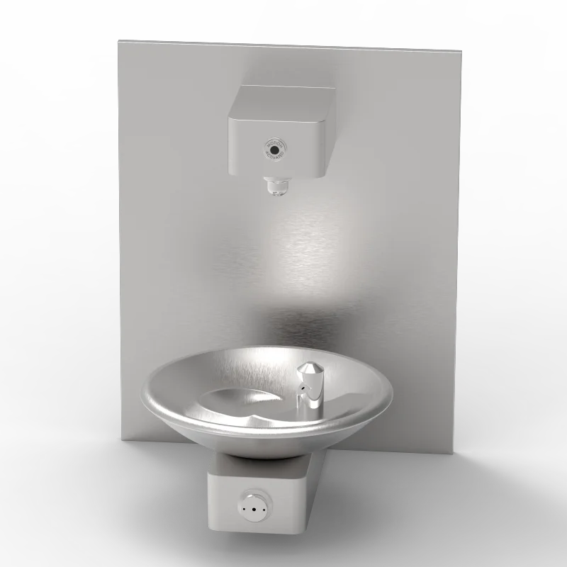 Model TB9-1FS ADA Vandal-Resistant Fountain And Motion-Activated Bottle Filler Touchless Water Cooler